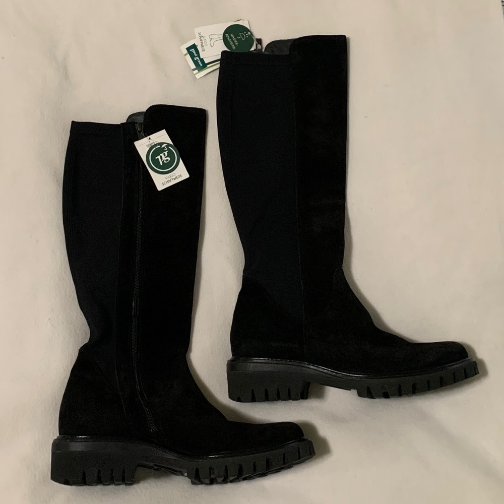 Paul Green Suede Water-Resistant Boots